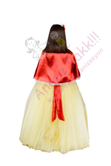 Lüks Pamuk Prenses Kostümü, Kız Çocuk Lüx Pamuk Prenses Elbisesi