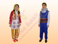 Elazığ Yöresi Kız Çocuk Kıyafeti