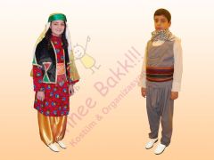 Diyarbakır Yöresi Kız Çocuk Kıyafeti