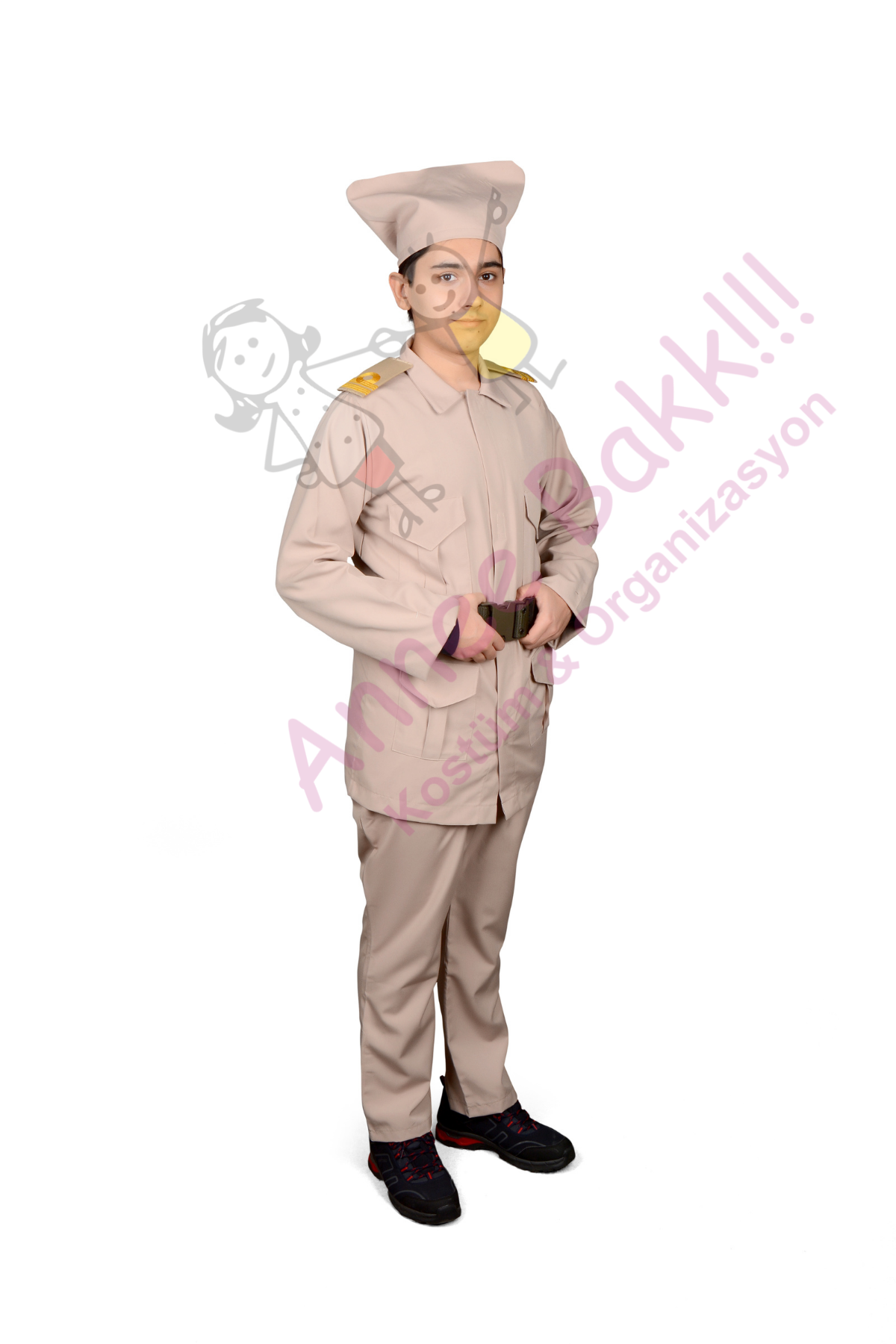 Çanakkale Savaşı Asker Kıyafeti, Çanakkale Zaferi Çocuklara Özel Asker Kostümü, Hızlı Kargo
