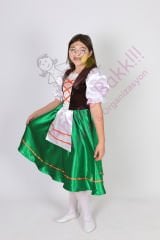 Hollanda Temalı Kız Çocuk Kıyafeti, Hollandalı Kız Çocuk Kostümü, Hızlı Kargo