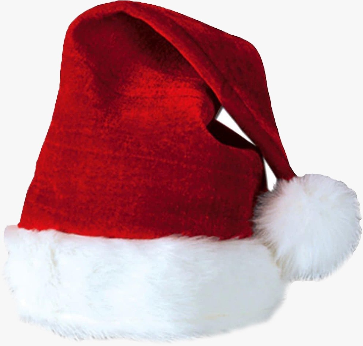 Kadife Kumaş Noel Anne Şapkası, Yılbaşı Kostüm Aksesuarları, Aynı Gün Kargo Hızlı Teslimat