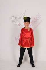 Rusya Erkek Çocuk Kostümü, Rus Kültürü Temalı Erkek Çocuk Kıyafeti, Hızlı Kargo