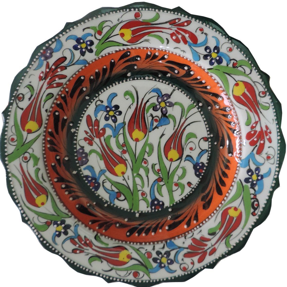 Oğuz Çini 25cm Tabak