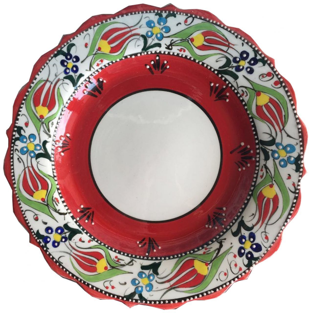 Oğuz Çini 25CM FOTOĞRAF TABAĞI