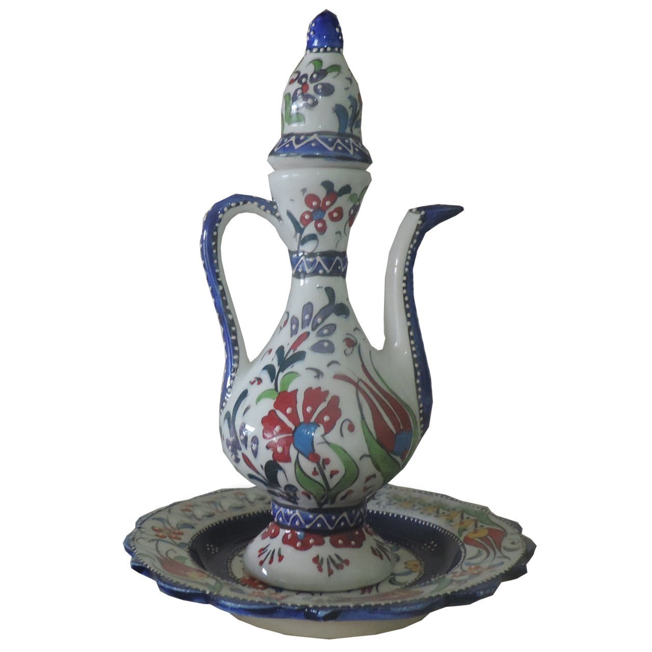 Oğuz Çini 25CM MAVİ İBRİK