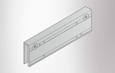 Cam Kapı Geçme Montaj Elemanı