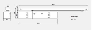 Dorma TS 92 xea Kapı Kapatıcı