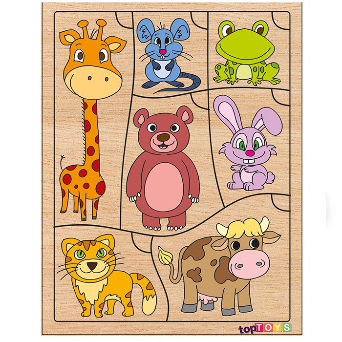 BİL BAKALIM KİM NE YER ? AHŞAP EŞLEŞTİRME PUZZLE