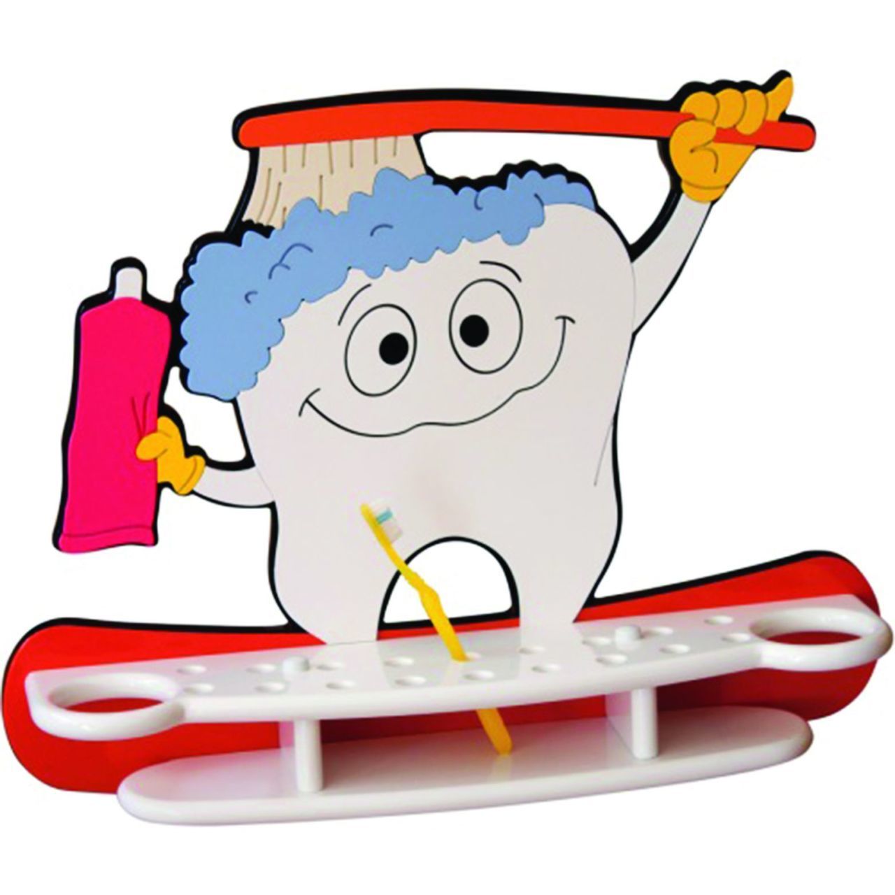 Gülen Diş Fırçalığı - Anaokulu Sınıf Mobilyası