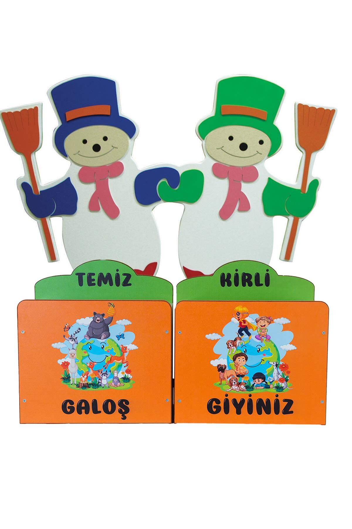 Kardanadam Galoşluk - Anaokulu Sınıf Mobilyası