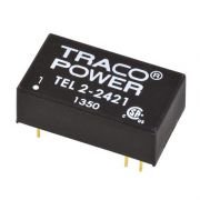 TracoPower TEL 2-2421 - CONVERTER, DC/DC, 2W, +/-5V