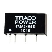 TracoPower TMA 2405S  Isolated Board Mount DC/DC Converter, SIP, Fixed, Through H