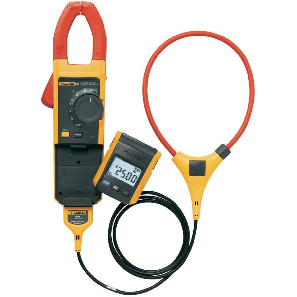 Fluke 381 Uzaktan Ekranlı True RMS Pensampermetre