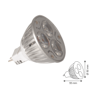 Helios 12V 3x1W Günışığı Led Ampul