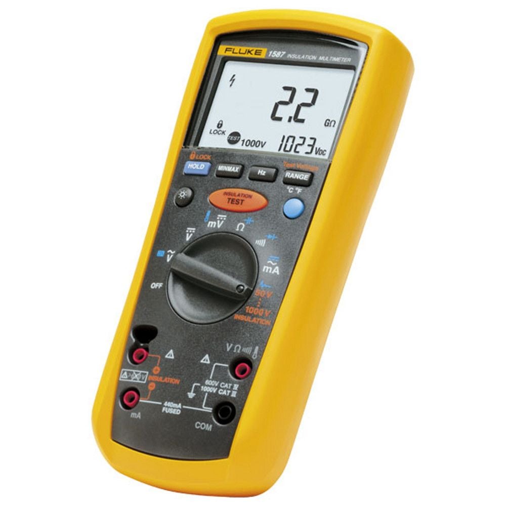 Fluke 1587 FC İzolasyon Direnci Meger Test Cihazı+Multimetre