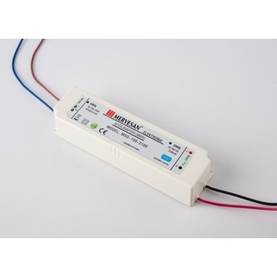 MSD-150-2100 150W 36-72Vdc/2100mA Sabit Akım IP67 Led Sürücü