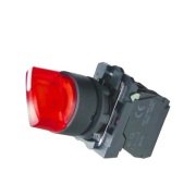 A5-10XD-24 1NO Led Işıklı Kalıcı Mandal Buton 24V AC-DC (0-1 Yeşil)