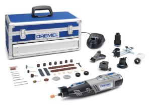 Dremel 8220 -5/65 Li-ion Akülü El Motoru 12V 65 Aksesuarlı + 5 Bağlantı Parçası