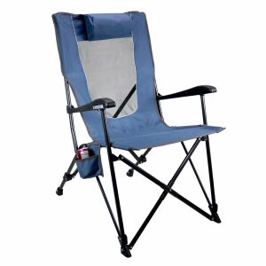 GCI Outdoor Recliner™ 3 Kademeli Katlanır Kamp Sandalyesi - Mavi