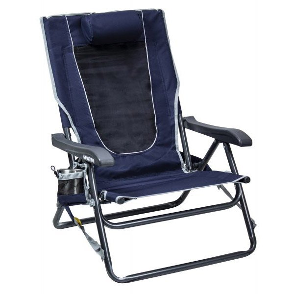 GCI Outdoor Backpack 4 Kademe Katlanır Kamp Sandalyesi - Lacivert