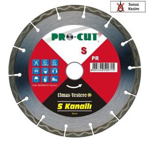 PRO-CUT PR50969 S Kanallı Elmas Testere 115 mm