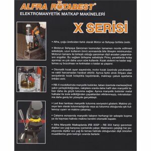 ALFRA ROTABEST RB 80 X 1800 w Elektro Manyetik Matkap