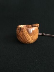 Wood Design Zeytin Ağacı Kuksa Ahşap Bardak Model 2