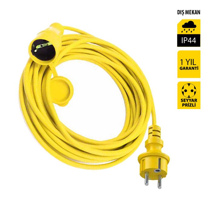 Stanley ST-EC-2515 Uzatma Kablosu 25 Mt, 3x1.5mm, 1 Prizli, IP44