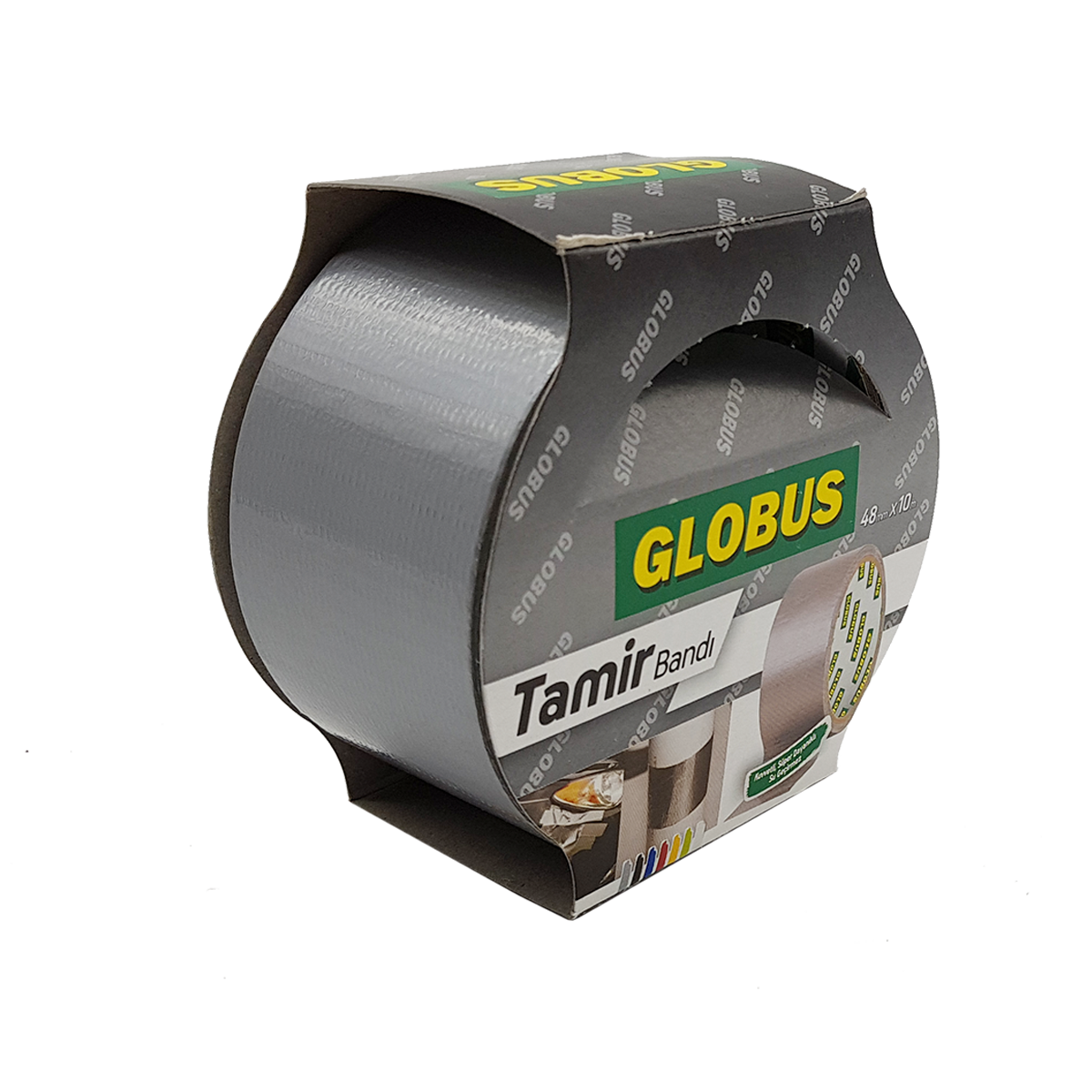 Globus Gri Tamir Bandı 48 mm x 10 mt Duct Tape Bant