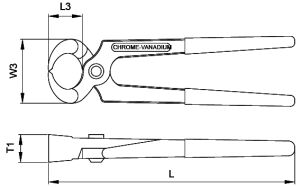 CETA FORM E35-54-0160 Marangoz Kerpeteni 160 mm