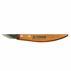 NAREX 822520 Profi Ahşap Yontma Bıçağı Eğri Carving Knife 40x12 mm