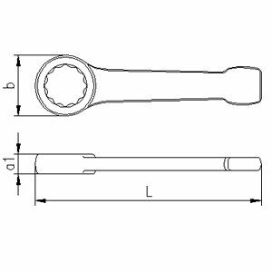 İZELTAŞ Yıldız Çakma Anahtar 105 mm