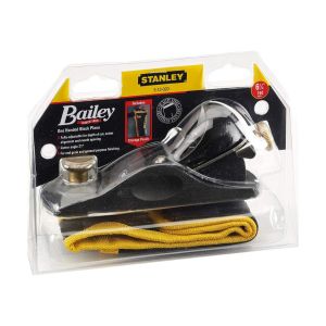 Stanley 512020 Bailey Blok Tek El Düz Rende 40x160 mm (Taşıma Keseli)