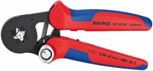 KNIPEX 975304 Dörtçene Yüksük Sıkma Pensi