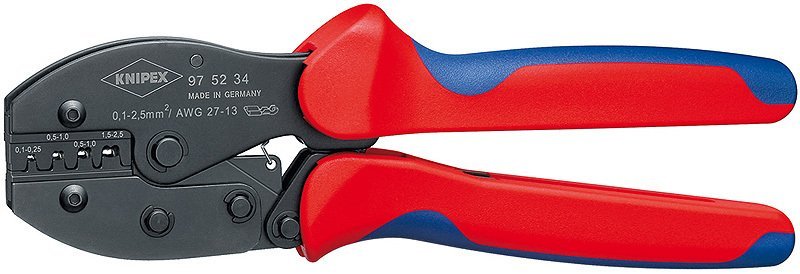 KNIPEX 97 52 34 Papuç Sıkma Pensi 220 mm