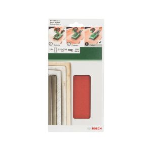 Bosch Titreşimli Zımpara Kağıdı 10'lu Set, 115x230mm 180 Kum