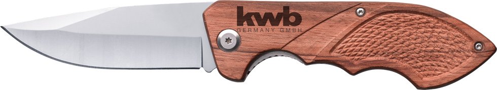 KWB 021990 Ahşap Saplı Katlanır Av Bıçağı