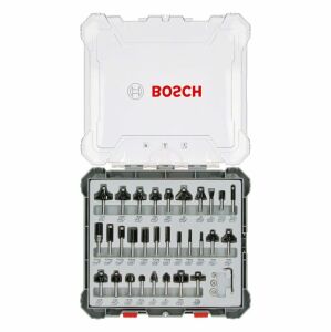 Bosch 2607017475 Ahşap Freze Uç Seti 30 Parça 8 mm Sap