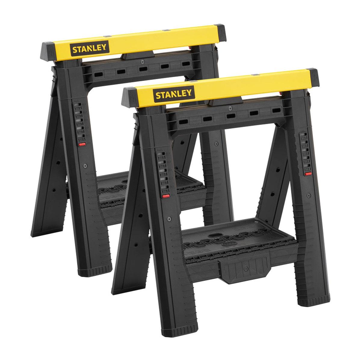 Stanley STST1-70559 Yükseklik ve Genişlik Ayarlı Katlanır Çalışma Tezgahı 450 kg