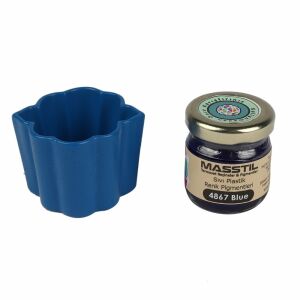Masstil 4867 Blue Sıvı Plastik Renk Pigmenti Mavi 20 gr
