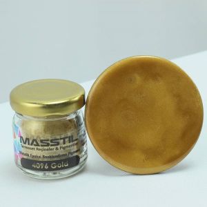 Masstil 4096 Gold Epoksi Metalik Renk Pigmenti 10 gr