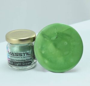 Masstil 4188 Light Green Epoksi Metalik Renk Pigmenti 10 gr