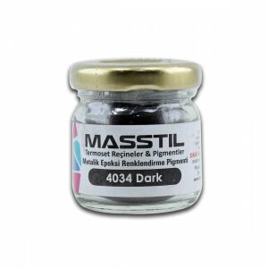 Masstil 4034 Dark Epoksi Metalik Renk Pigmenti 10 gr