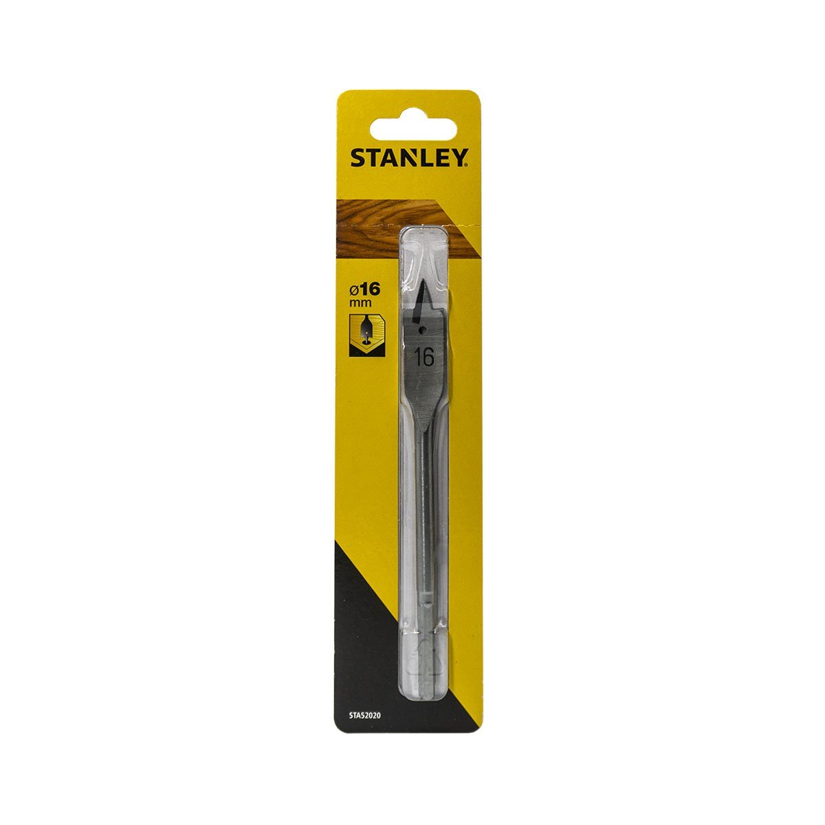 Stanley STA52020 Geniş Ahşap Kelebek Matkap Ucu 16 mm