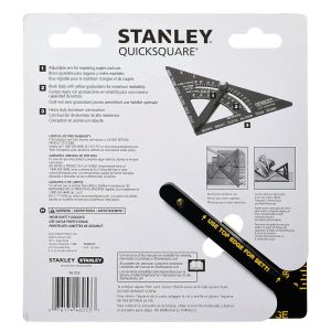 Stanley 46-053 QuickSquare Çok Amaçlı Ayarlanabilir Gönye 170 mm