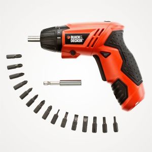 Black+Decker KC4815 4.8V Ni-Cad Şarjlı Tornavida 15 Parça Bits Uç Vidalama Setli