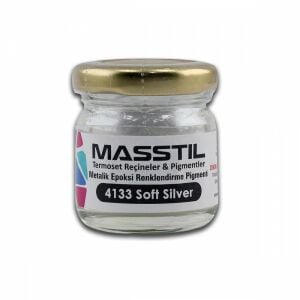 Masstil 4133 Soft Silver Metalik Renk Pigmenti 10 gr