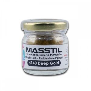 Masstil 4140 Deep Gold Metalik Renk Pigmenti 10 gr