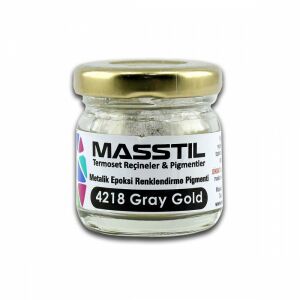 Masstil 4218 Gray Gold Metalik Renk Pigmenti 10 gr